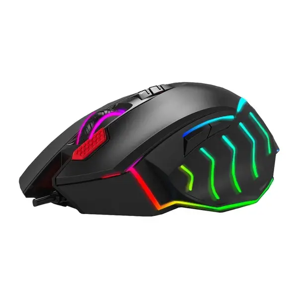 A4TECH Bloody J95s 2-FIRE RGB ANIMATION Black Wired Gaming Mouse – View 3